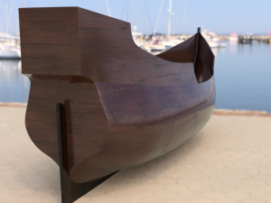 Ship beauty 3D मॉडल