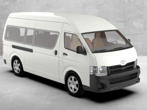 Toyota-hiace-2019 3D Модель