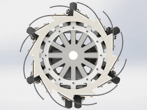 Tube Grinding Robot 3D Model