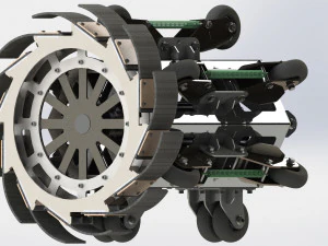 Tube Grinding Robot 3D Model