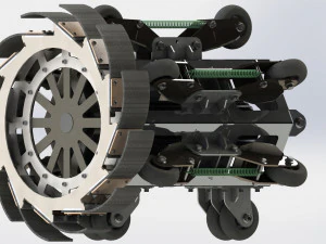 Tube Grinding Robot 3D Model