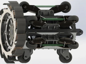 Tube Grinding Robot 3D Model