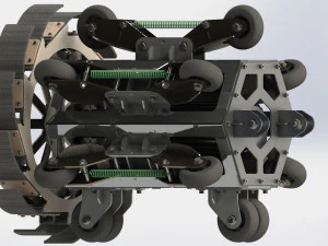 Tube Grinding Robot 3D Model