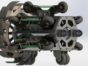 Tube Grinding Robot 3D Model