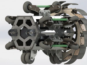 Tube Grinding Robot 3D Model