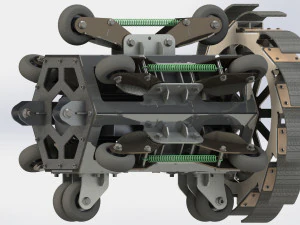 Tube Grinding Robot 3D Model