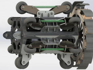 Tube Grinding Robot 3D Model