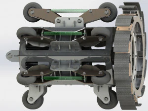 Tube Grinding Robot 3D Model