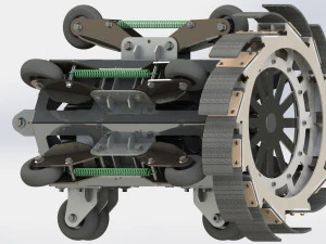 Tube Grinding Robot 3D Model