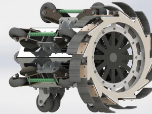 Tube Grinding Robot 3D Model