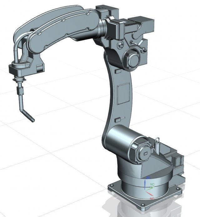 Welding-robot 3Dモデル .c4d .max .obj .3ds .fbx .stl .blend 