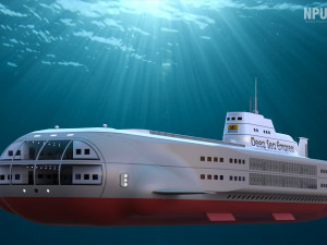 Submarine deep-sea-empress Modelo 3D