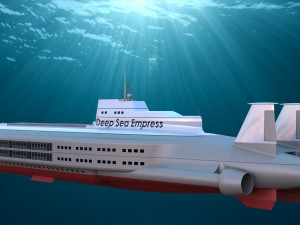 Submarine deep-sea-empress Modelo 3D