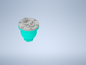 Air vent half in Modello 3D