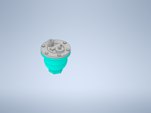 Air vent half in Modelo 3D