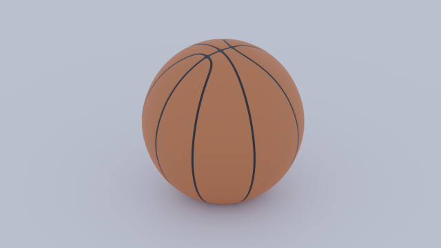 Basketball Modelo 3D .c4d .max .obj .3ds .fbx .stl .blend 
