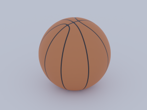 Basketball 3Dモデル