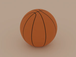 Basketball 3D Model