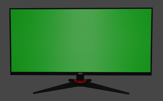 Monitor Modelo 3D .c4d .max .obj .3ds .fbx .stl .blend 