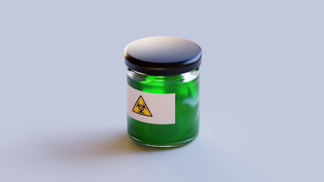 Jar 3D Model .c4d .max .obj .3ds .fbx .stl .blend 