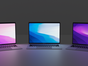 Apple MacBook Pro 13 4th Gen 3Dモデル