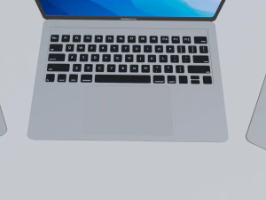 Apple MacBook Pro 13 4th Gen 3D Model