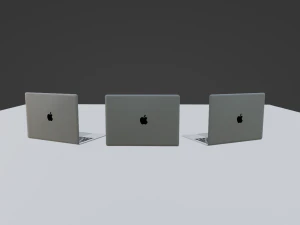 Apple MacBook Pro 13 4th Gen 3D Model