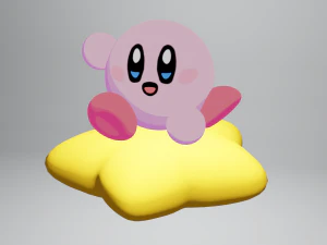 Кирби 3D Модель