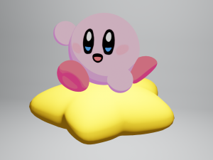 Kirby 3D Model