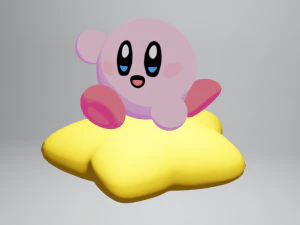 Kirby 3D Model