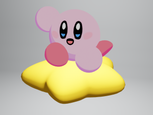 Kirby 3D Model