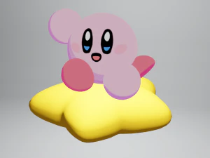 Kirby 3D Model