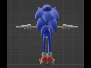 Sonic 3D मॉडल