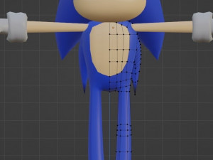 Sonic 3D मॉडल