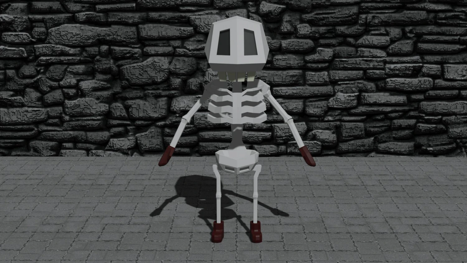 Skeleton 3D Model .c4d .max .obj .3ds .fbx .stl .blend 