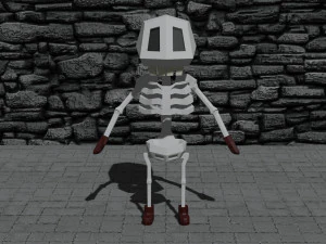 Скелет 3D Модель