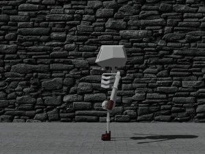 Skeleton 3D Model
