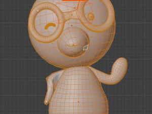 Pororo the Little Penguin 3D Model