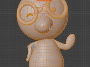 Pororo the Little Penguin 3D Model