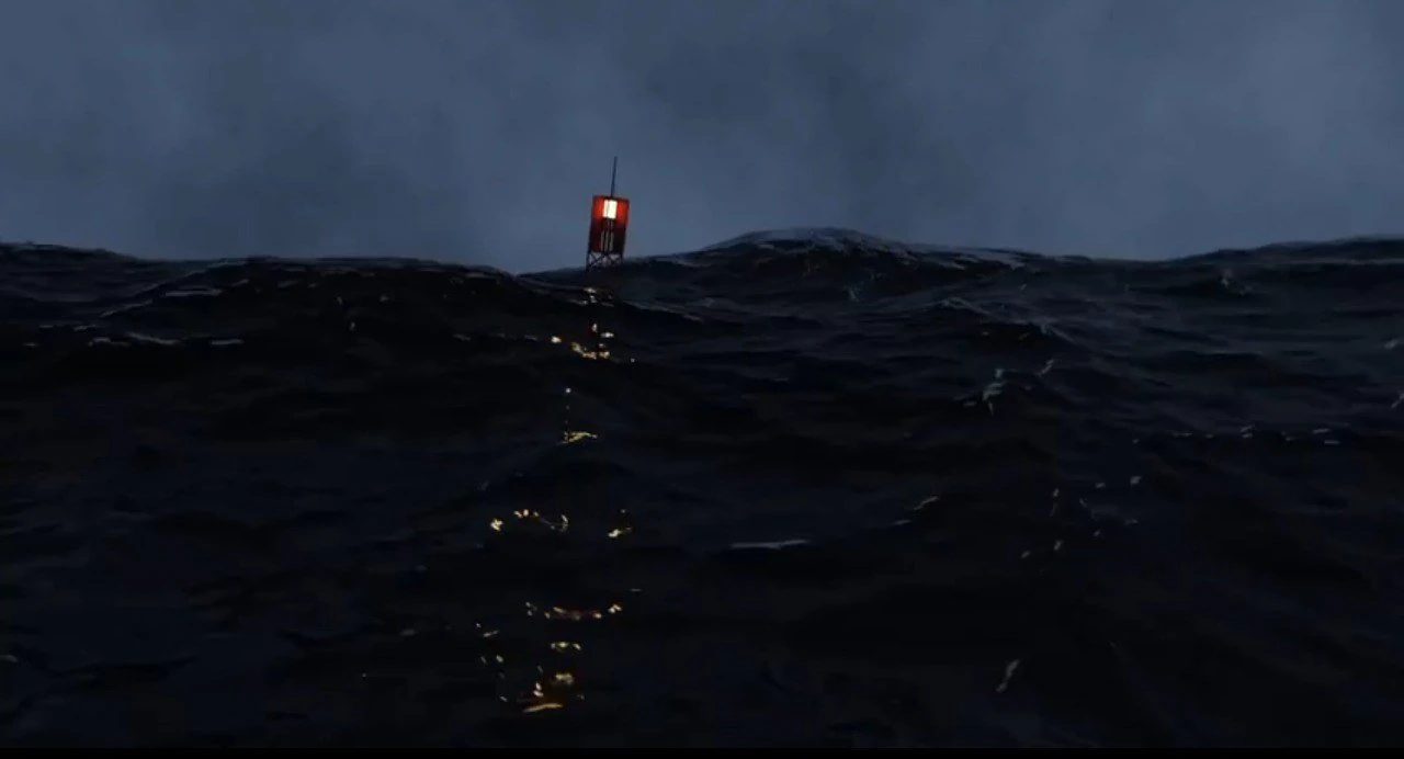 Ocean landscape 3D Model .c4d .max .obj .3ds .fbx .stl .blend