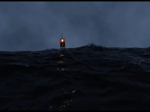 Ocean landscape 3D Model