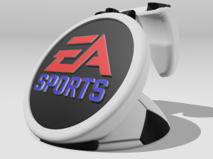 DualSense-DualShock Holder EA Sports Theme 3Dプリントモデル