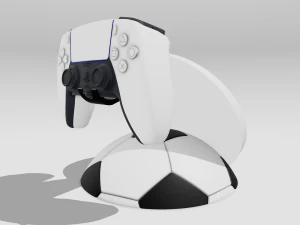 DualSense-DualShock Holder EA Sports Theme 3D Print Model