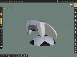 DualSense-DualShock Holder EA Sports Theme 3Dプリントモデル