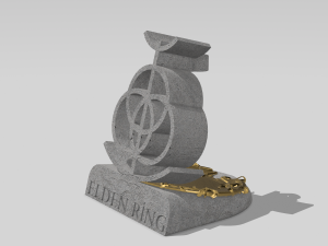 PS5DS Holder ELDEN RING Theme 3D Print Model