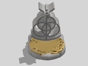 PS5DS Holder ELDEN RING Theme 3D Print Model