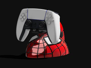 PS5DS Holder SPIDERMAN Theme 3D Print Model
