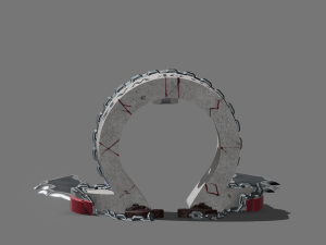 PS5DS Holder God Of War Theme- Blades of Chaos Modello di stampa 3D