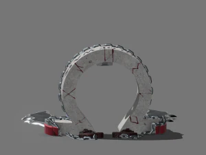 PS5DS Holder God Of War Theme- Blades of Chaos 3D Print Model