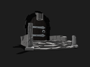 Supporto per PS5DS Tema Diablo 4 Modello di stampa 3D